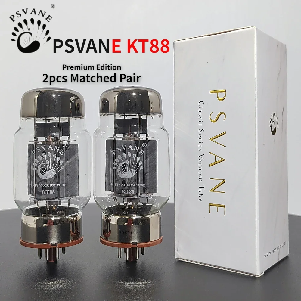 PSVANE Hifi KT88 KT88/C Vacuum Tube Replace 6550 KT88 for Hifi Audio Vintage Tube AMP DIY Factory Matched Pair Quad