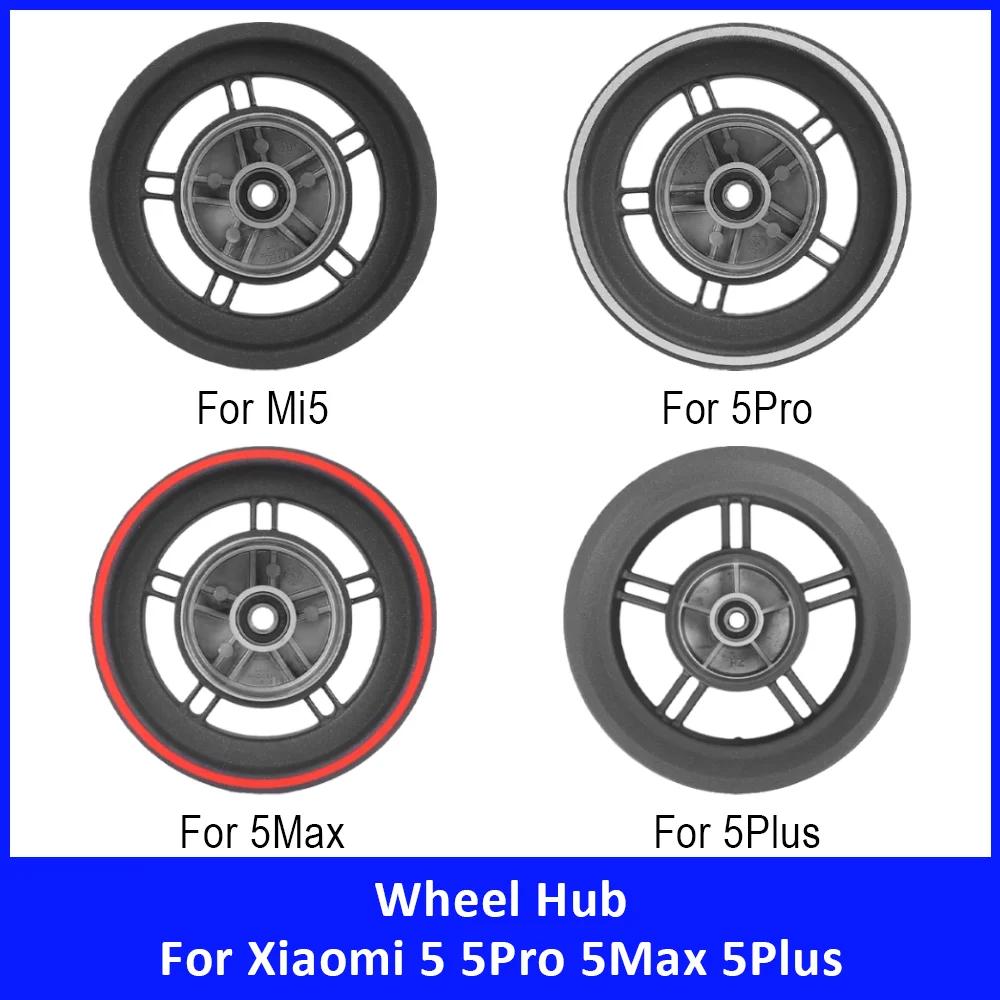Electric Scooter Front Wheel Hub for Xiaomi 5 5Pro 5Max 5Plus Front Wheel Hub Rim Repair Replacement Parts Accessories