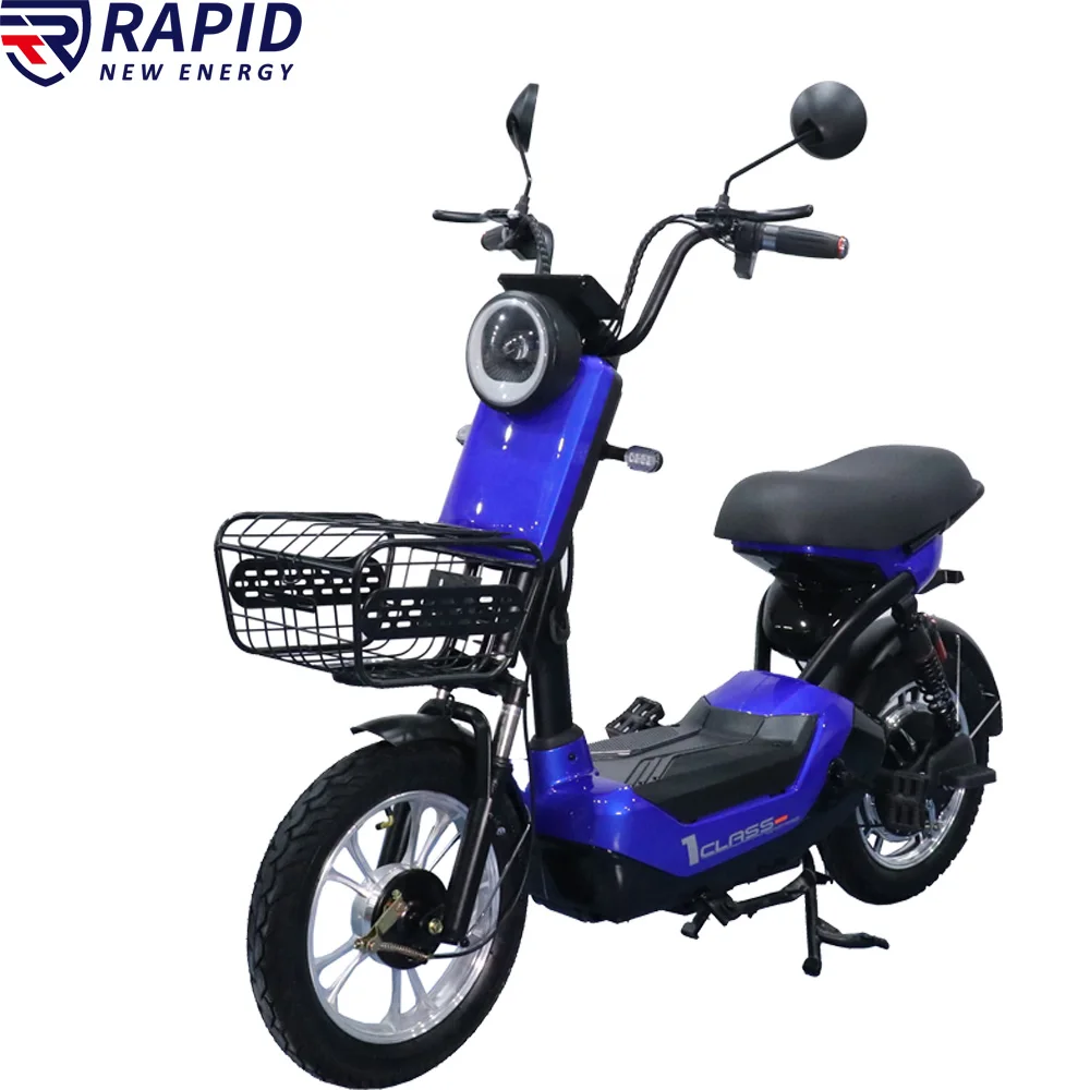 YTYIN Wholesale Cheap 48V Electric Bicycle For Adults 350W/500W Electric Scooter Bike With Smart Electronic 12A/20A Motor view 2