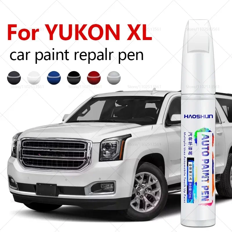 Paint Repair Pen Touch Up Scratch Remover DIY Auto Accessories Black White For GMC YUKON XL 1992-2025 GMT400 GMT800 GMT900 K2UC