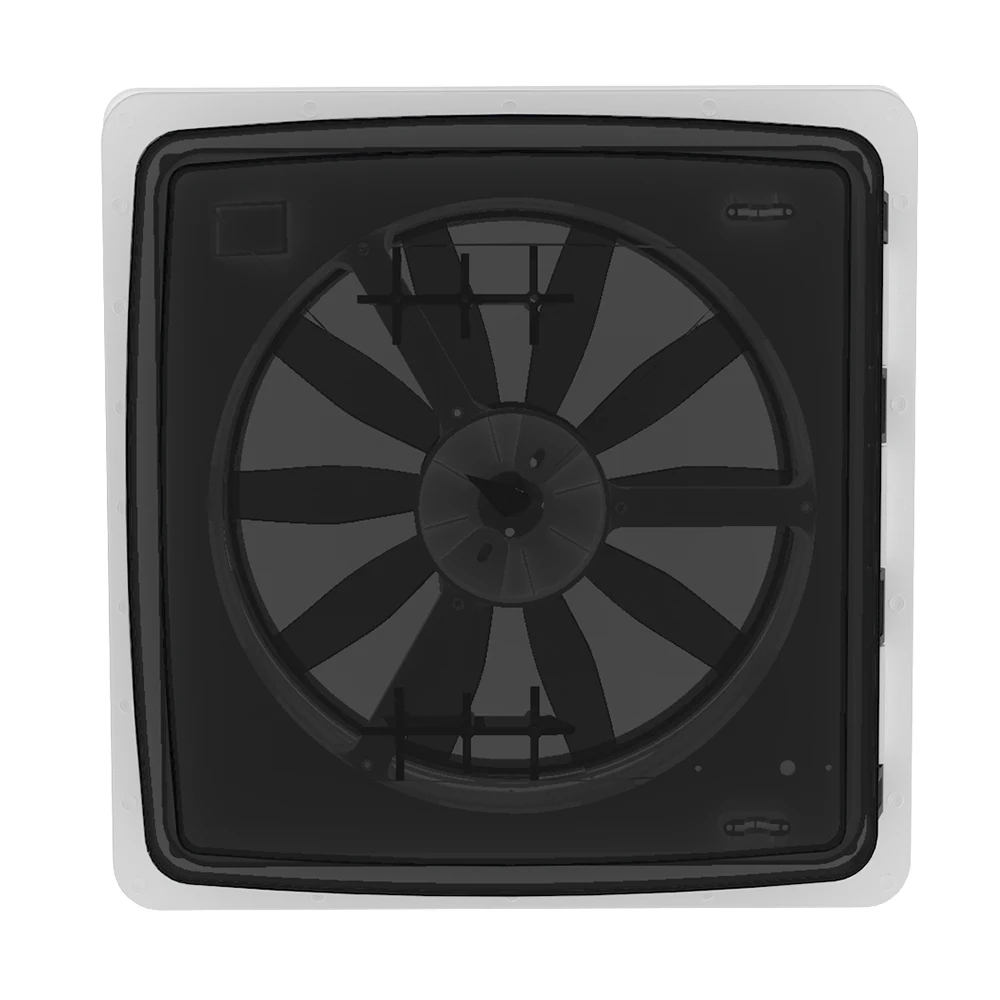 

14-Inch UV Resistant RV Roof Vent Fan DC 12V/24V Exterior Accessories for RVs