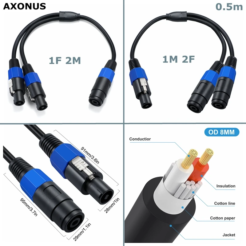 50Cm New Speakon Sp… - image