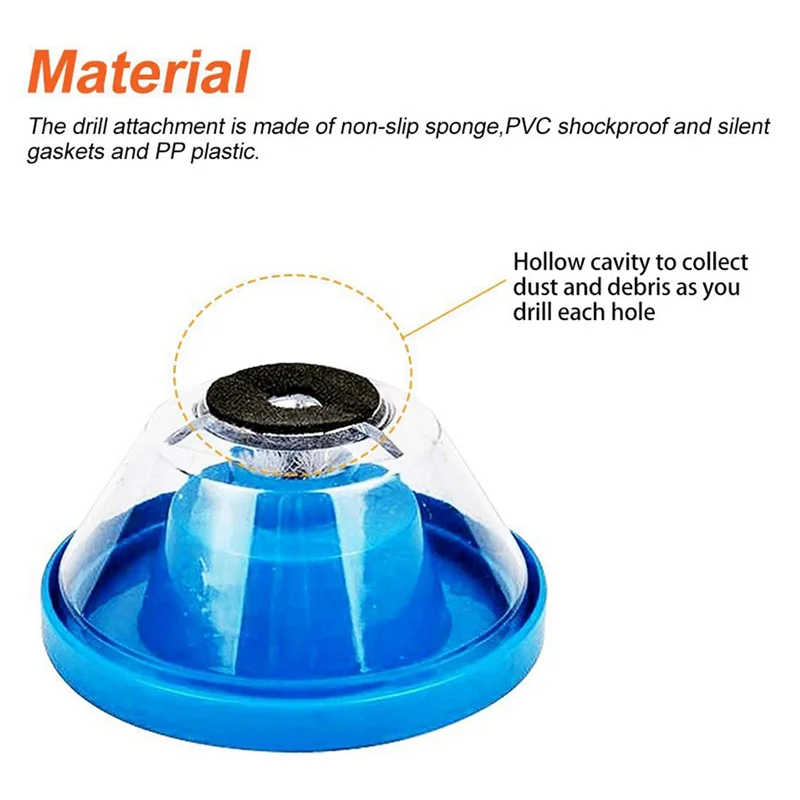 

AB30-2X Electric Drill Dust Cover Ash Bowl Impact Hammer Accessory Drill Dust Collector Dust Proof Device Power Tool A