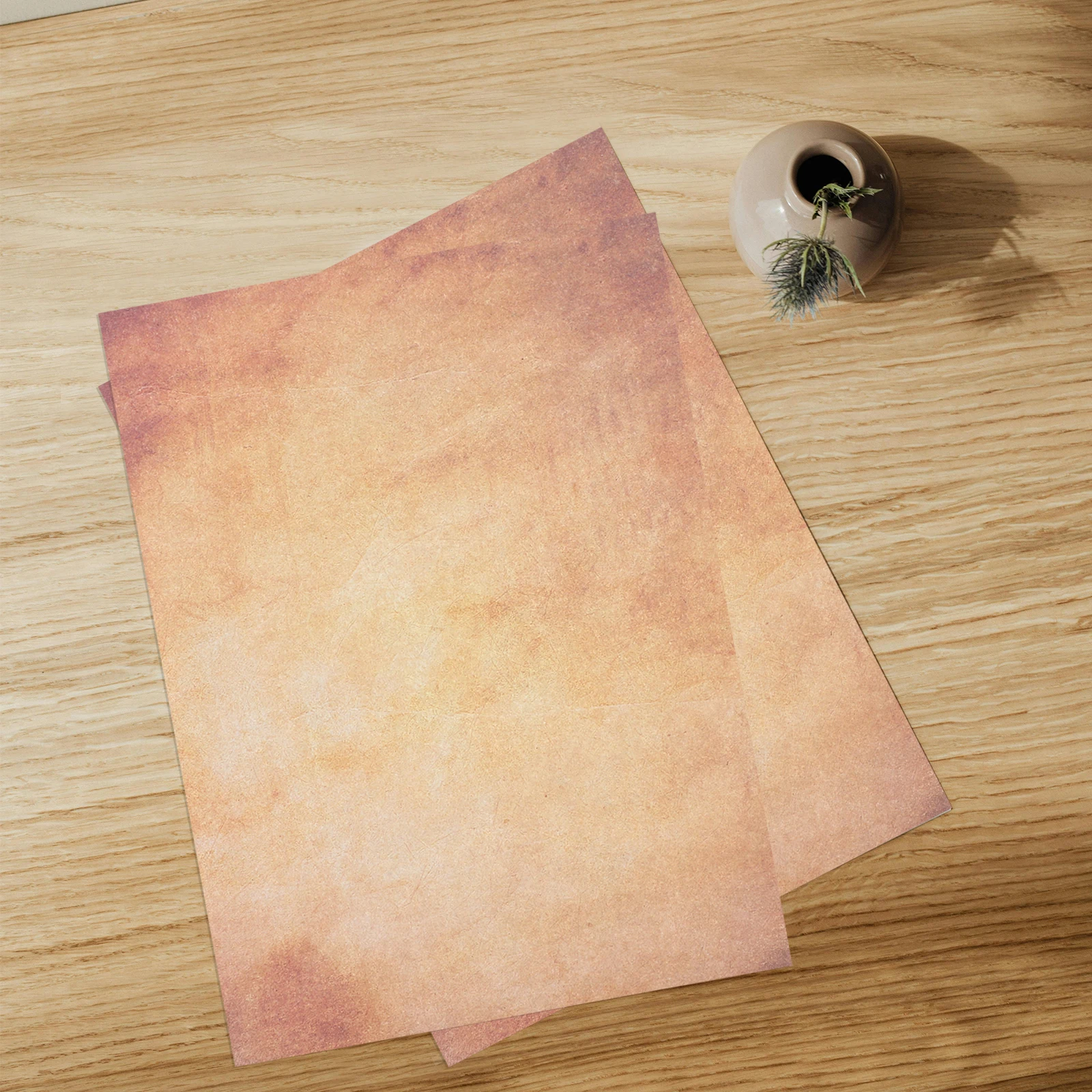 

50 Pcs Vintage Letterhead Paper Christmas Stationery Classic Business Products
