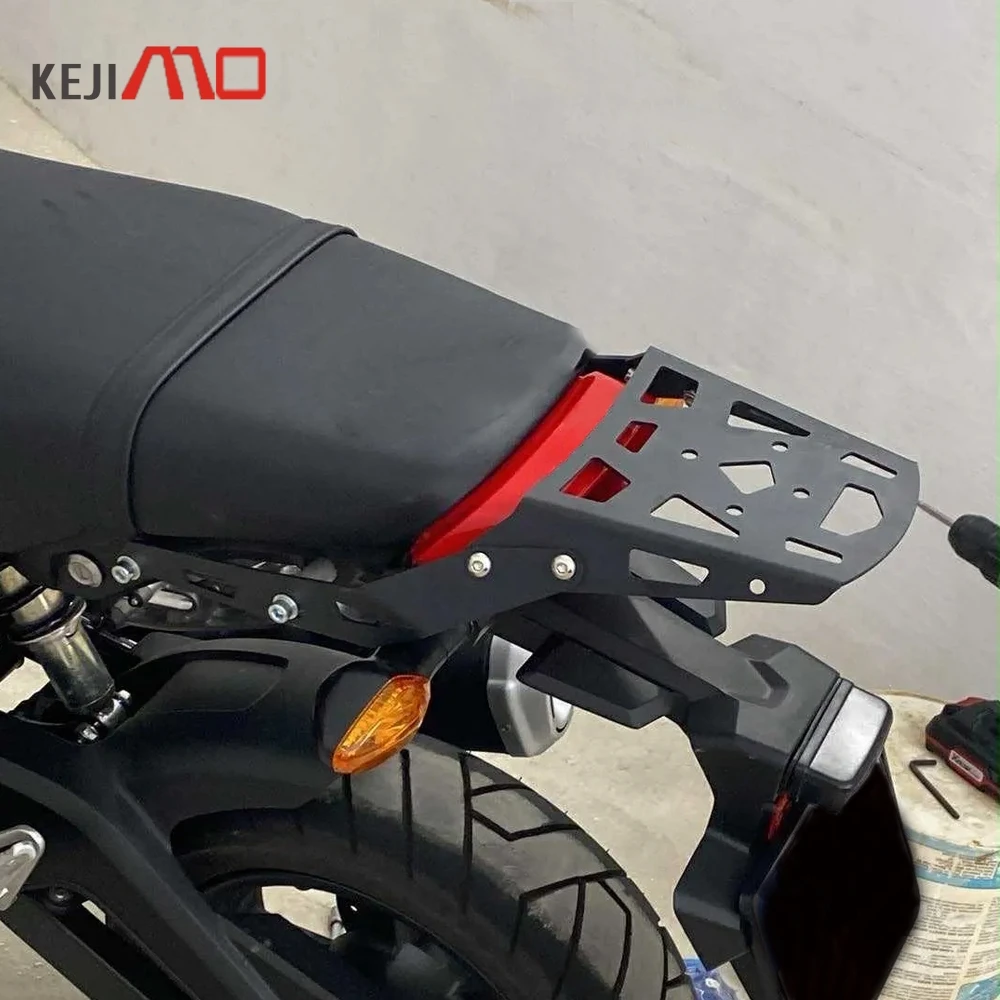 

Motorcycle Rear Luggage Rack Cargo Rack For Honda Grom 125 MSX125 2021 2022 2023 2024 Luggage Holder Bracket Extension Support