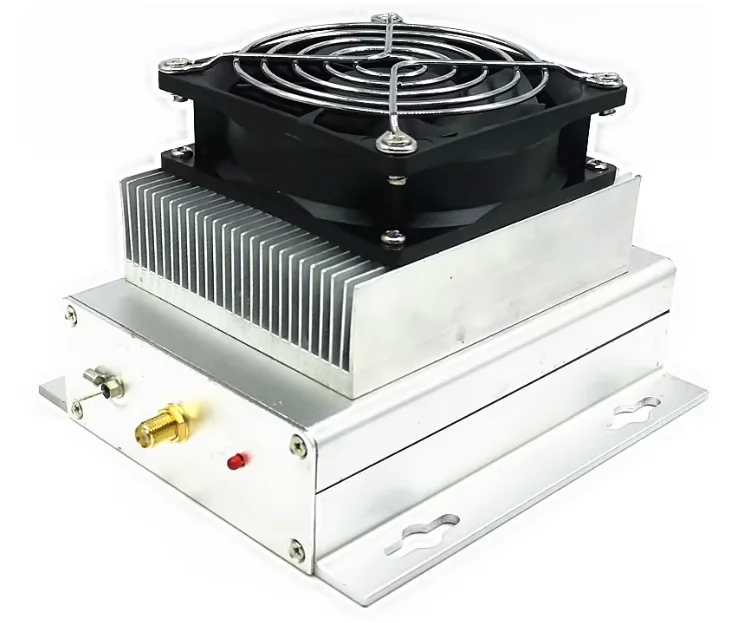 200KHz-10MHz Broadband RF Power Amplifier 30W Long Wave Medium Wave Short Wave Amplifier Input 15dBm 28V