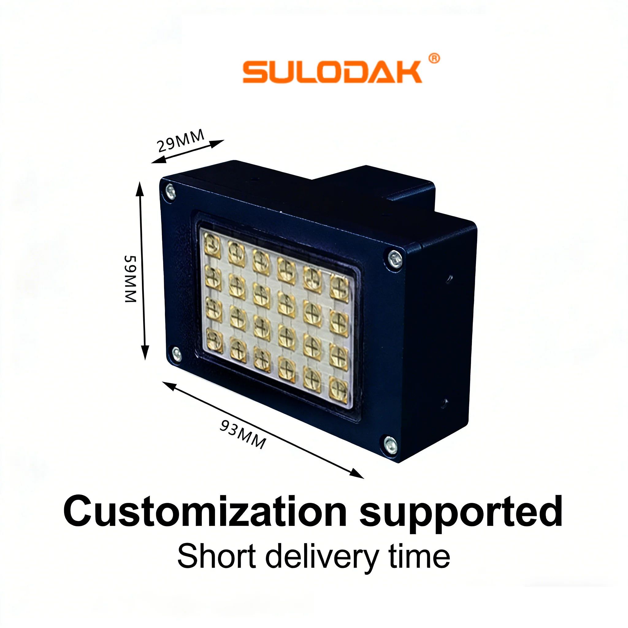 High Power Water Cooled  LED Curing Lamp For PET PP Material Screen Printing Fully Automatic Roll To Roll Screen Printing