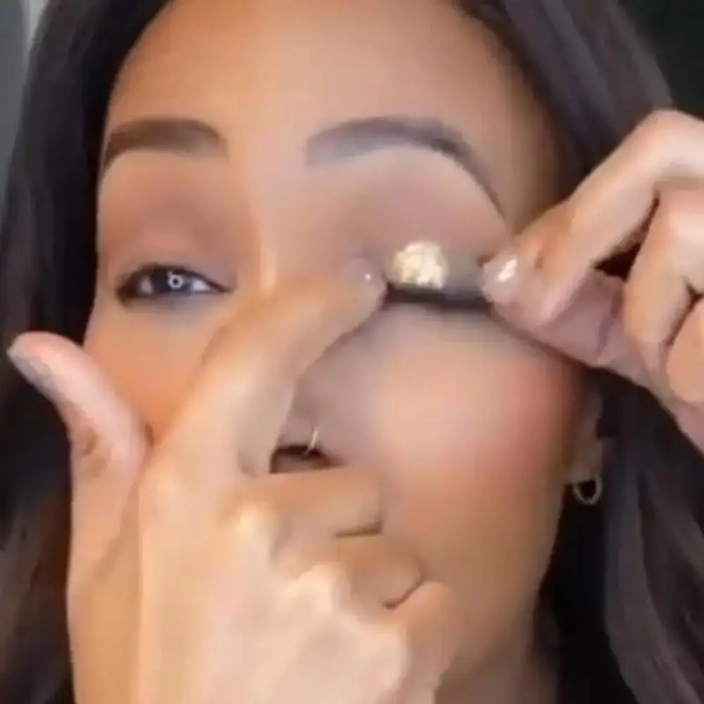 2 Paar selbstklebende, wiederverwendbare Lidschatten- und Wimpern-Patches für schnelles Make-up, wasserfester Eyeliner-Sticker, einfach anzuwenden, kreativ