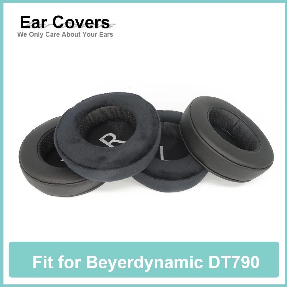 Earpads For Beyerdynamic DT790 Headphone Earcushions Protein Velour Pads Memory Foam Ear Pads