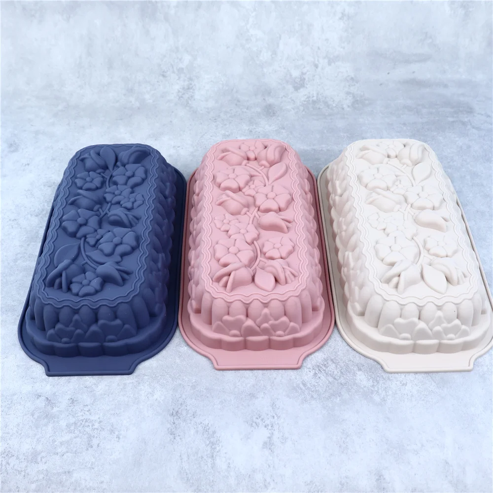 Tulip Flower Leaf Petal Silicone Mould Gumpaste Sugar Fondant Clay Dessert Chocolate Decoration Mold Cake Decorating Tool