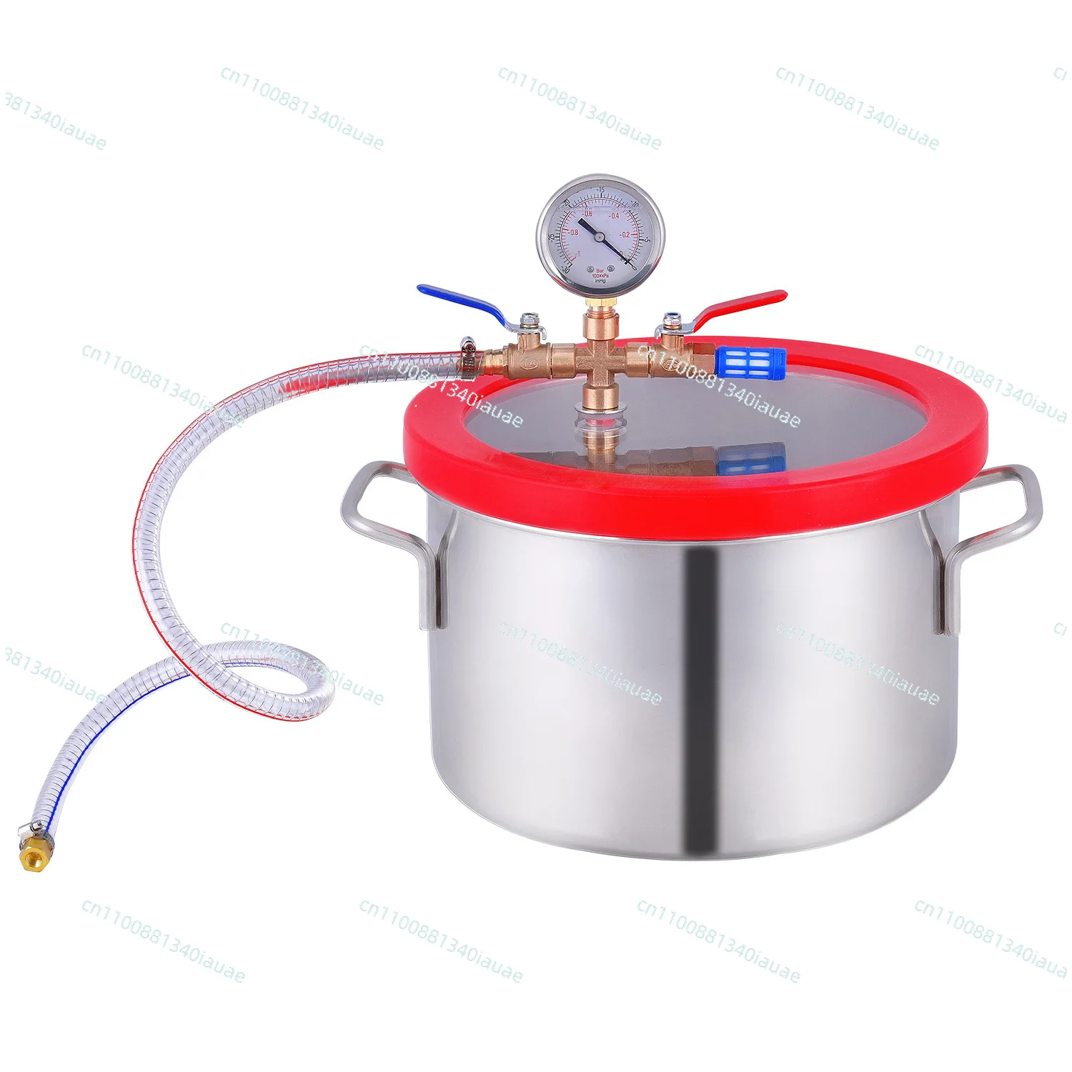 

Stainless Steel Drying Oven Small Suction Negative Pressure Tank Resin AB Gel Silicone Epoxy Resin