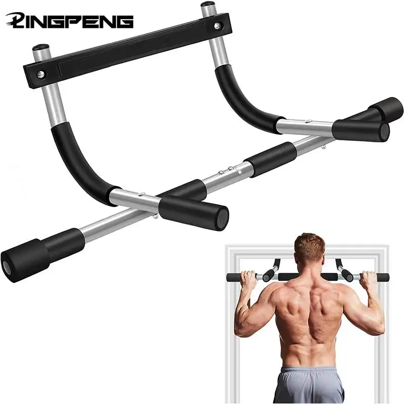 Adjustable Chin Up Bar Exercise Home Workout Gym Training Door Frame Horizontal Pull Up Bar Sport Fitness Equipments
