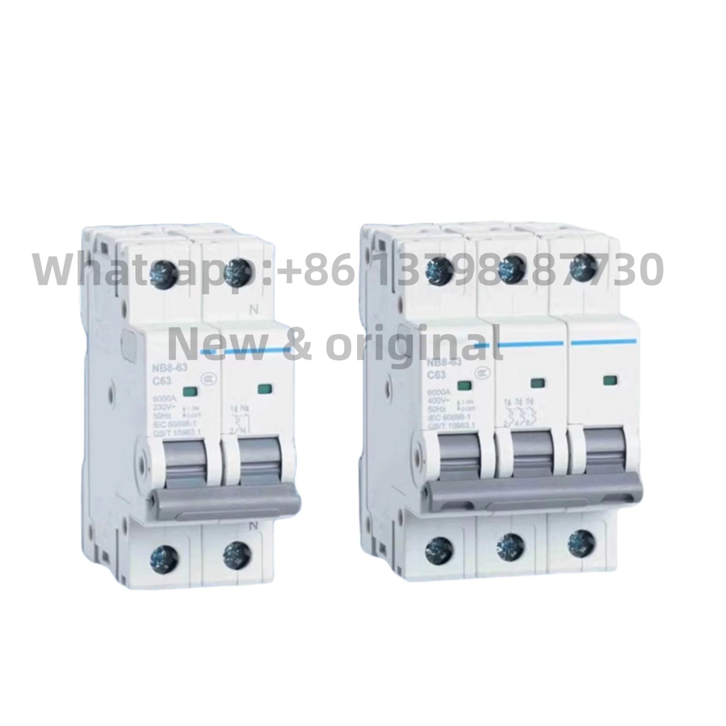 New original Mini circuit breaker NB8-63 4P 6A 10A 16A 20A 25A 32A 40A 63A