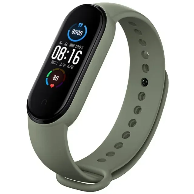 Uhren armband für Xiaomi Mi Band 7 6 5 4 3 Armband Silikon Armband Armbänder Miband 3/4 Band5 Band6 Smartwatch Zubehör