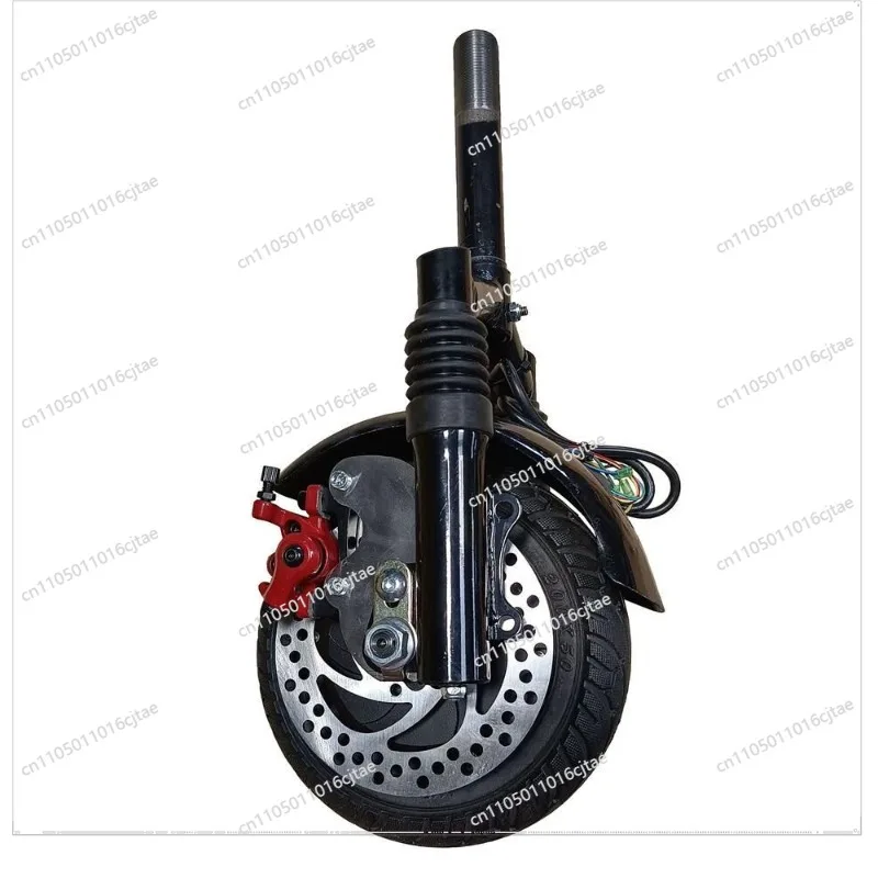 Electric Scooter Front Fork Motor Assembly 8-inch Front Drive Modification Parts Tractor Traction 36 Volts 48 Volts Disc Brake
