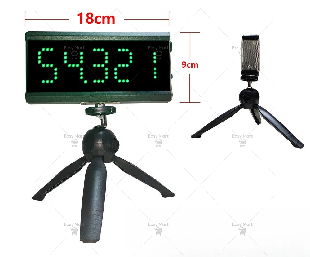 Hertz Laser Sensor Light Emitting Diode Racing Clock Accurate Countdown Digital Racing Timer