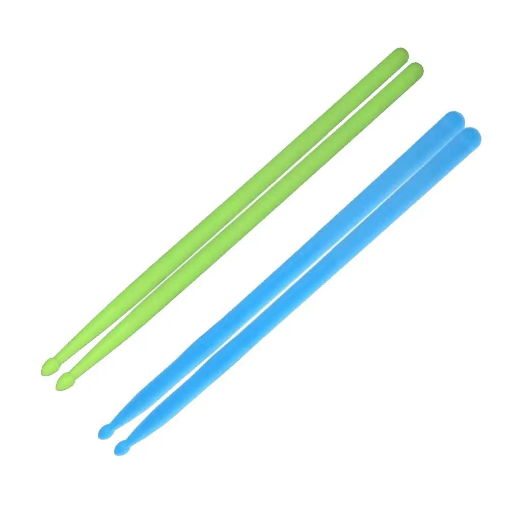 1 Pair 5a Luminous Drum Stick Nylon Fluorescent Drumsticks In Musical Dark Light Glow Glow The Bright The Dark Instruments X7i7