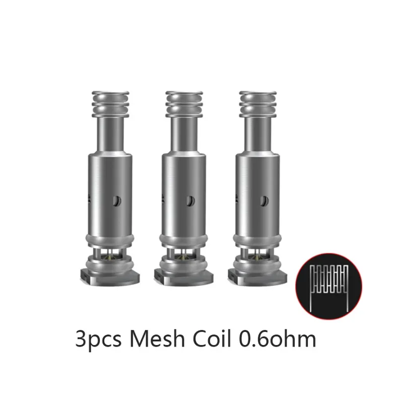 Оригинальная электронная сигарета Smoant Charon Baby Coil Vape 0.6ohm Mesh Coil 1.2ohm Ni80 Coil для Battlestar Baby AI Pod Kit электронная сигарета