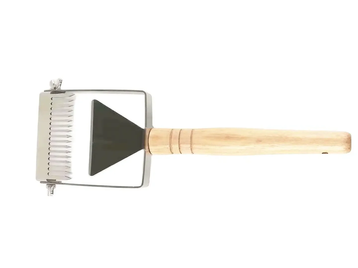 

Beekeeping Tools Wholesale Adjustable Stainless Steel Multi-Purpose Uncapping Fork Scraping Honey Shovel Scraper