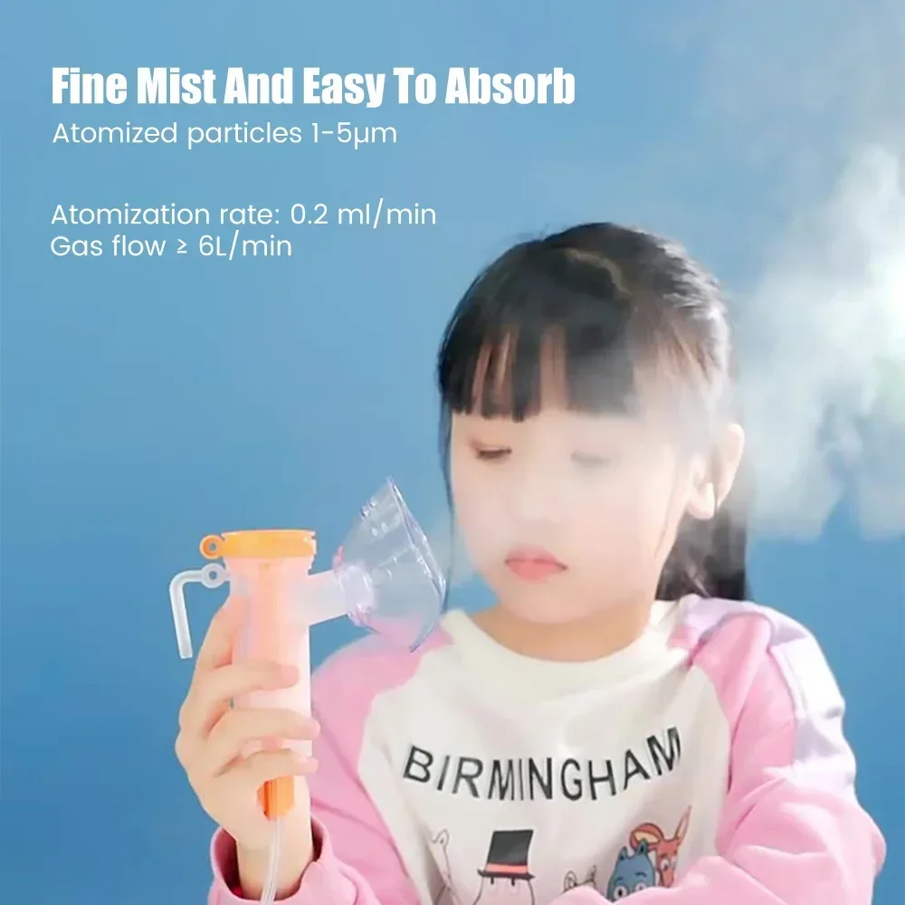 Handheld Nebulizer Mask Equipment Accessories Inhaler Set Inhale Mask for Child Adult Inhaler Mask for Household Compressor