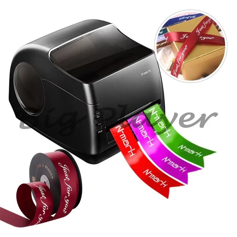 

Машина для печати на цветной ленте с атласной печатью, печатная машина для тафты, похоронный подарок, цифровой принтер из фольги для горячего штампа