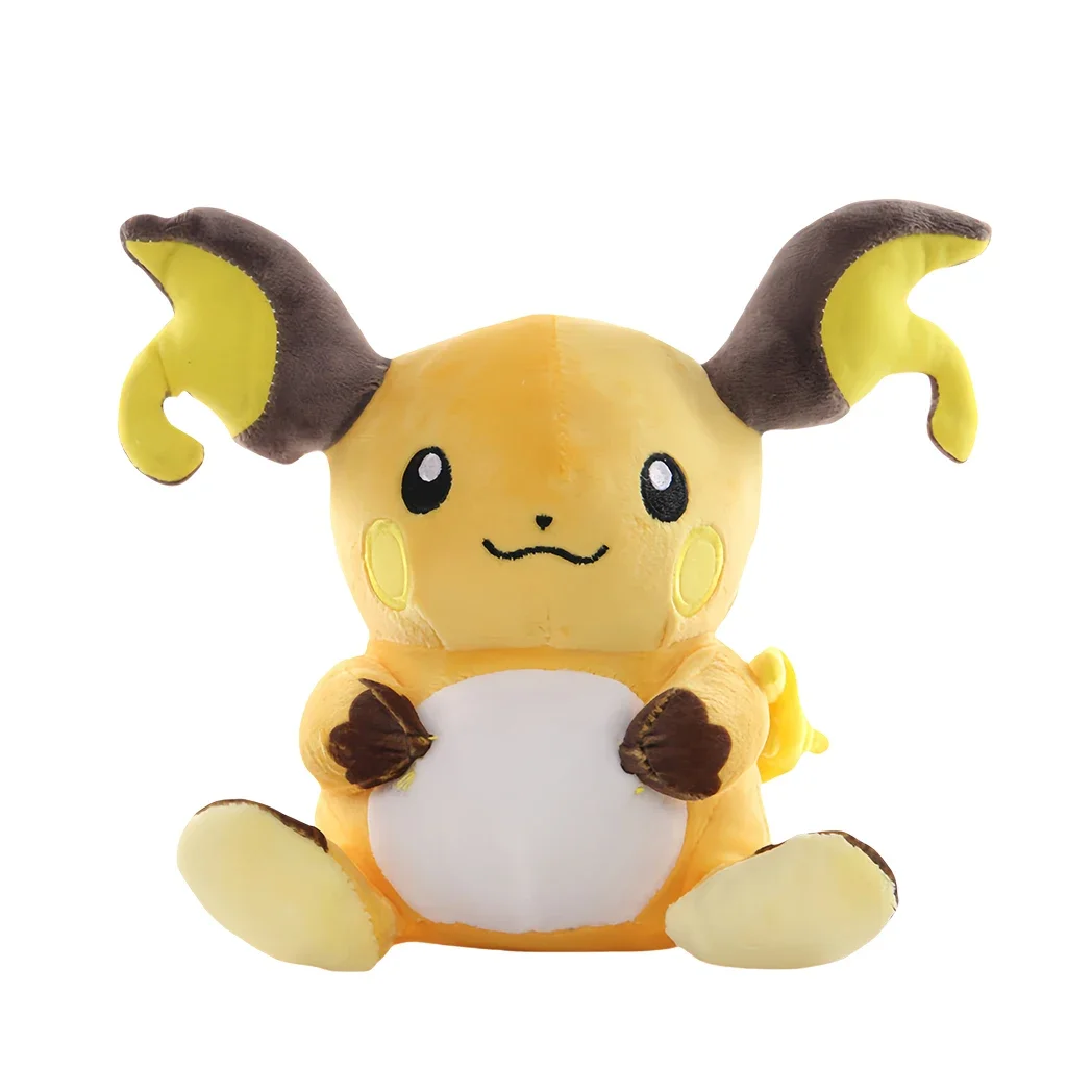 20-25cm pokémon brinquedos de pelúcia pikachu raichu japonês clássico anime pelúcia boneca presentes de aniversário de natal para crianças