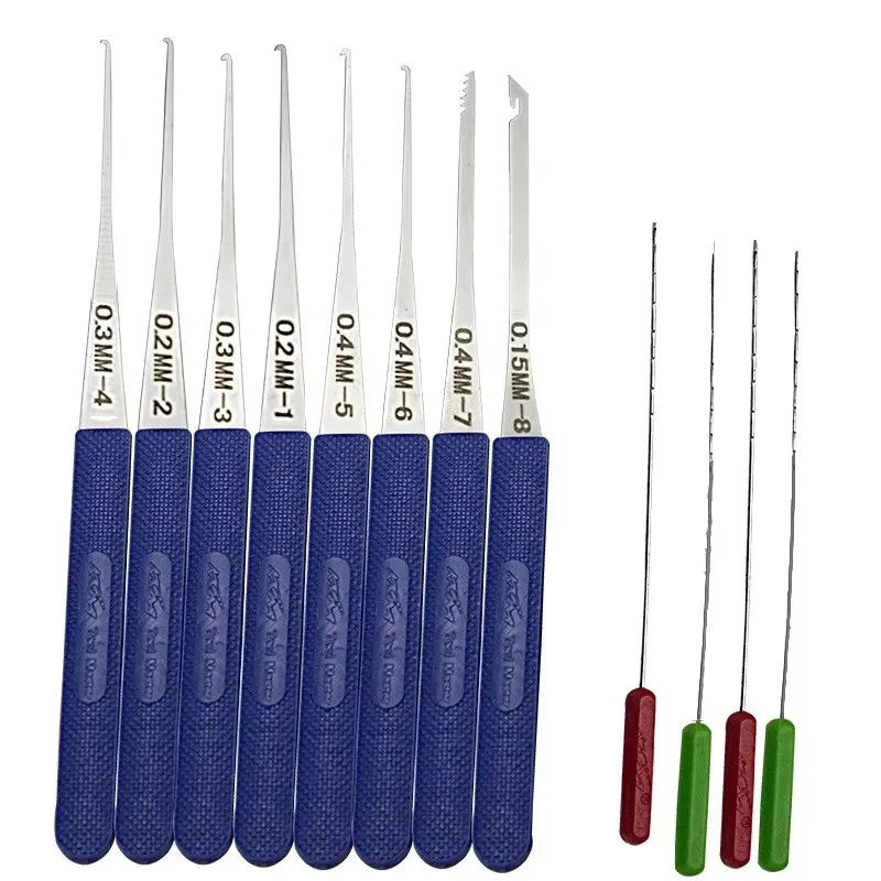 

2025 Newely Locksmith Supplies Lock Pick Sets Broken Key Auto Extractor Remove Hooks Stainless Steel DIY Hand Tools Hardware