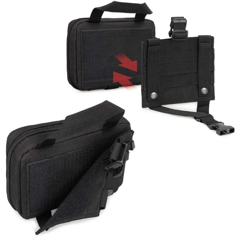 Imagem -04 - Ifak Tear-away Tactical Emt Pouch Kit de Primeiros Socorros Kit de Primeiros Socorros Bolsa de Sobrevivência Upgrade Apto para Caminhadas ao ar Livre