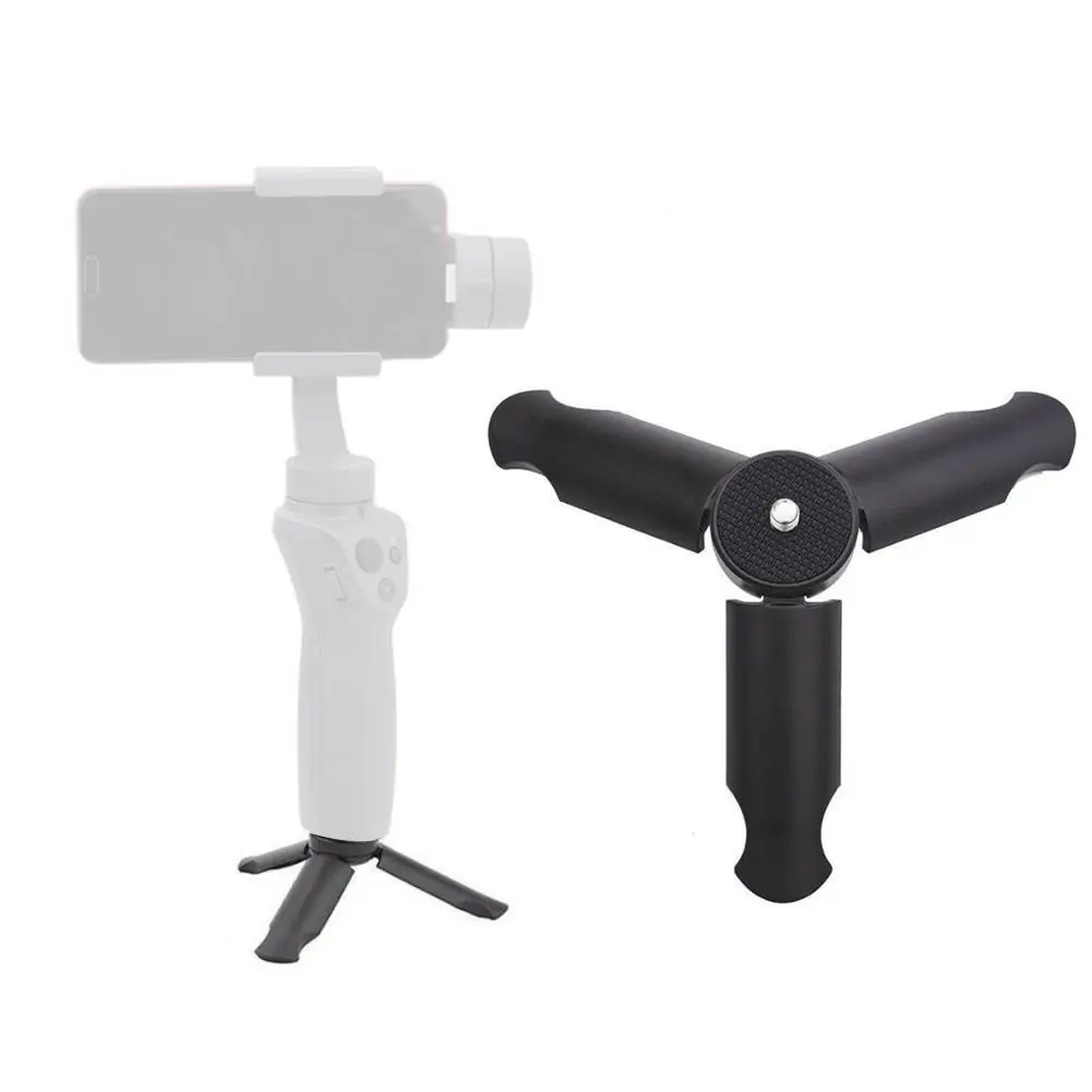 Mini soporte de trípode para DJI OSMO Mobile 2 cardán y otros soportes de cámara estabilizadores para ZHIYUN Smooth Q/Smooth 4/ Feiyu