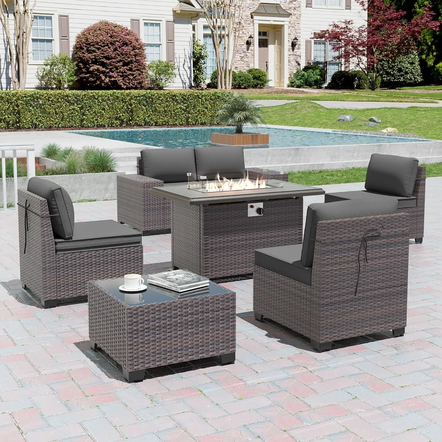 7PC Outdoor Patio Furniture Set 43