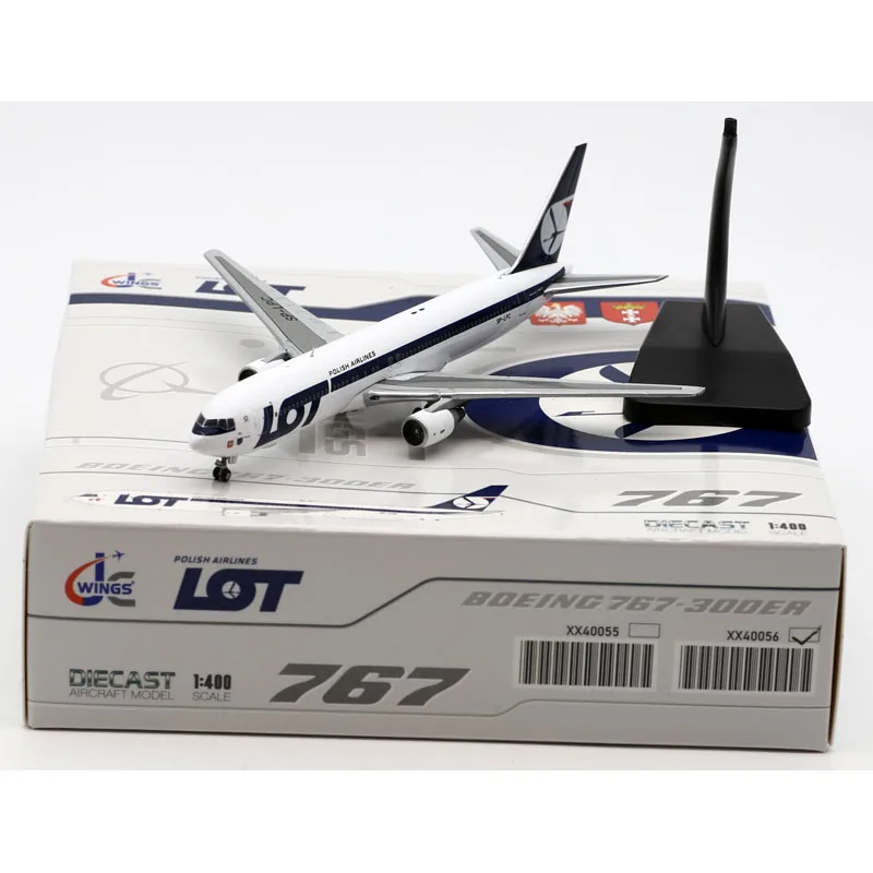 

XX40056 Alloy Collectible Plane JC Wings1:400 LOT Polish Airlines "StarAlliance" Boeing B767-300ER Diecast Aircraft Model SP-LPC