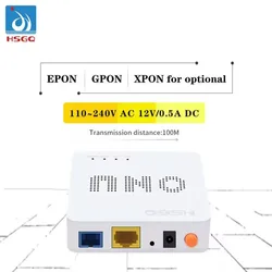 1GE GPON EPON ONT Modem sieciowy mini ftth światłowód f460 używany Xpon ONU, EPON ONU