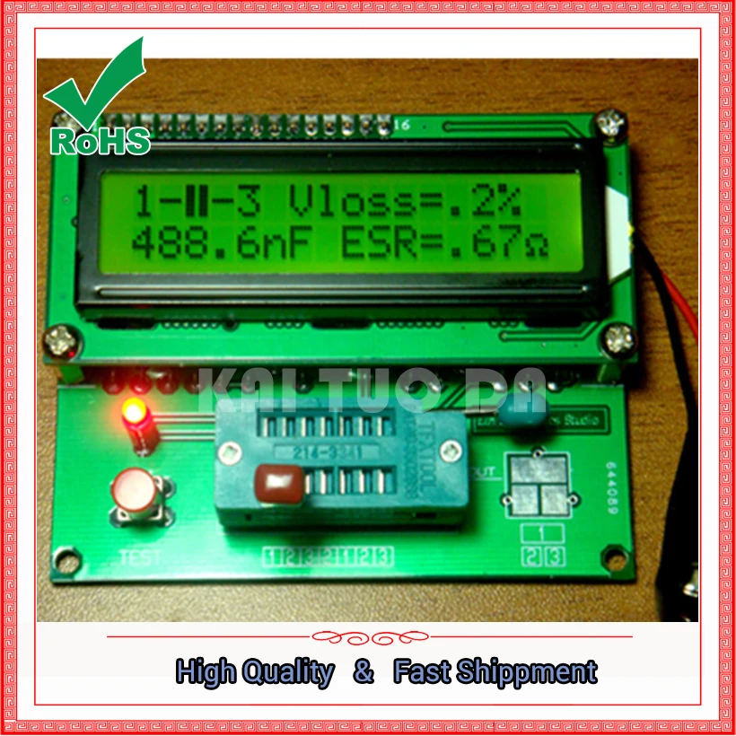 M328 Transistor Tester \ RLC Table \ ESR Table Module Board