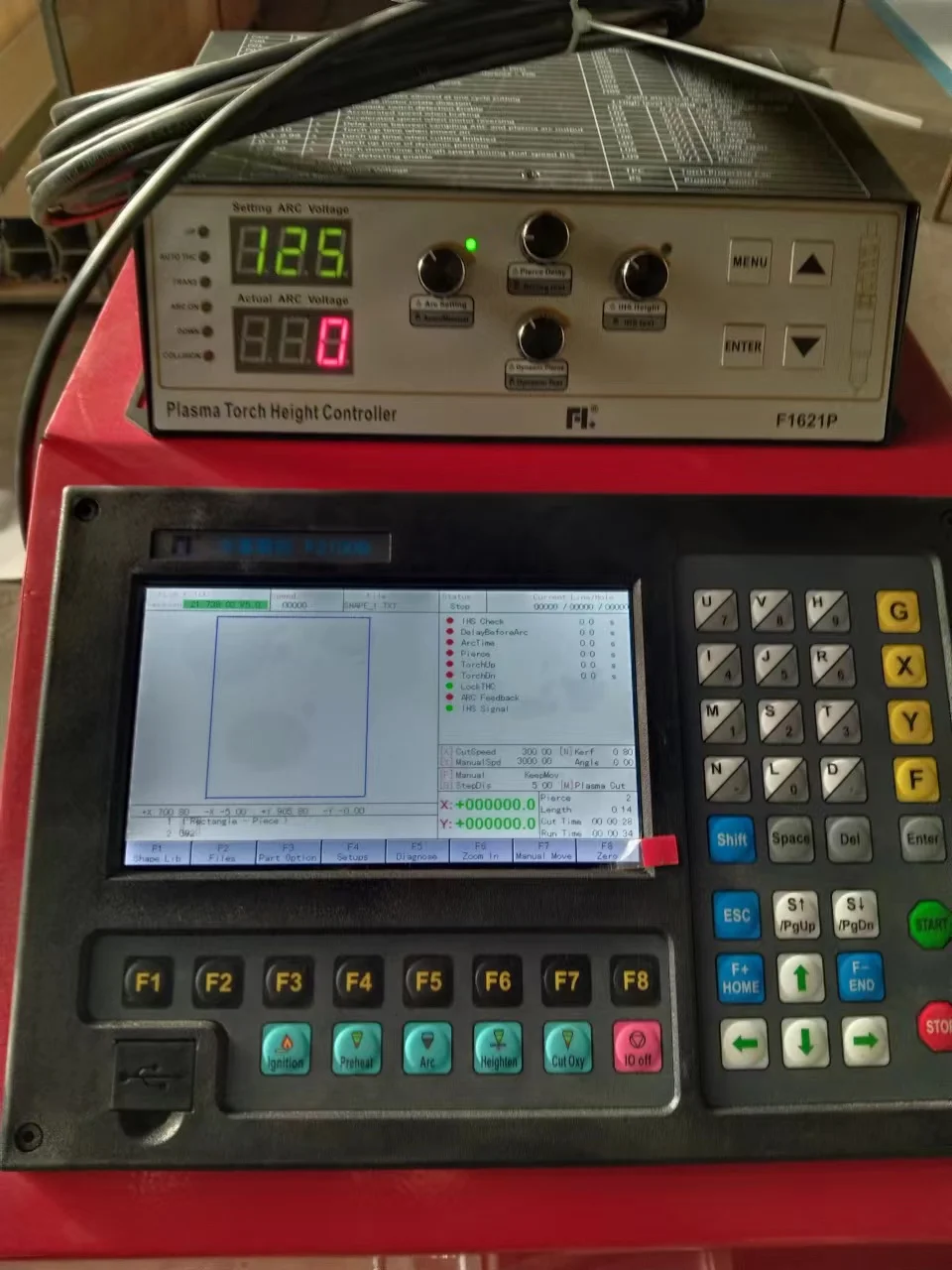 Advanced F2100T CNC Controller System for Metal Cutting CNC Cutting Machine