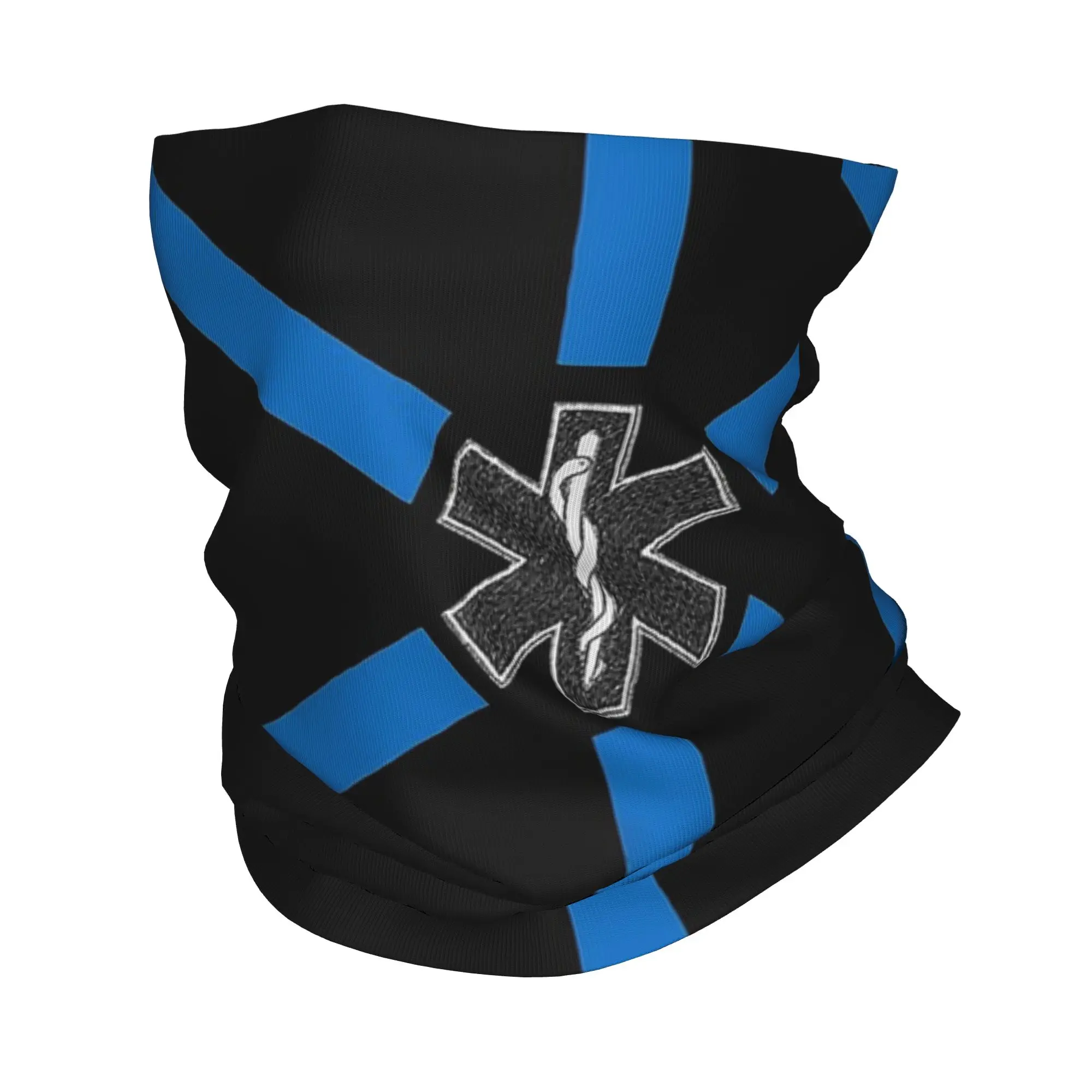 

Star Of Life Фельдшер Медик Скорая помощь Бандана на шею Emt Wrap Шарф Многофункциональная маска для лица для бега для мужчин, женщин, взрослых