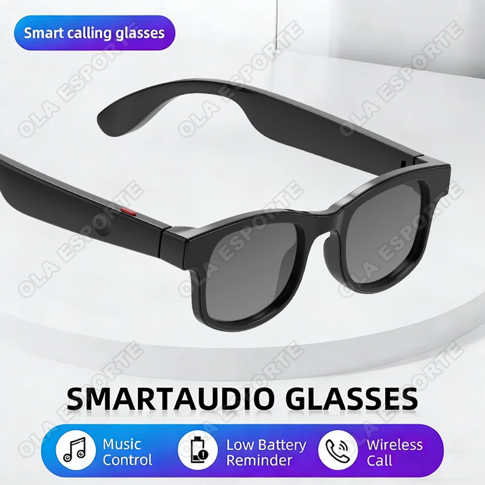

New Smart Glasses Bluetooth Calling Music Control Wireless Fashionable Bluetooth Headphones For Men Women Gifts Earphone Outdoor