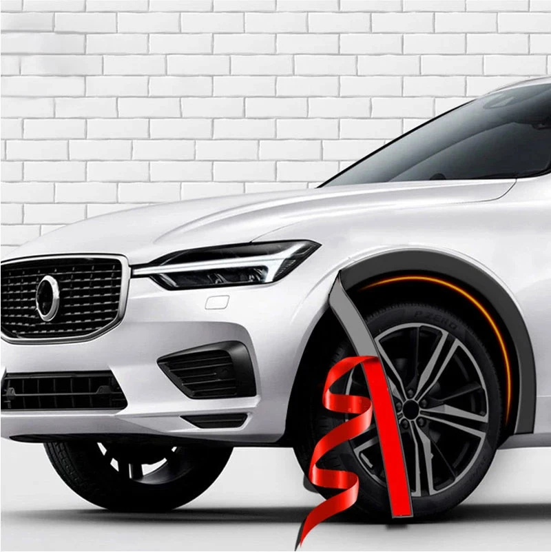 1,5 M Universal Auto Kotflügel Auto Rad Bögen Flügel Expander Arch Augenbraue Anti-kollision Streifen Kotflügel Schutz Abdeckung Dekoration – Detail 1