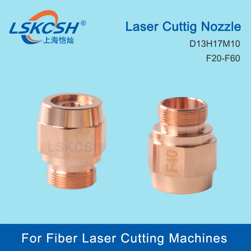 

LSKCSH 10Pcs/Lot Fiber Laser Nozzle F-Series F20 F25 F30 F35 F40 10090089 For BY Fiber Laser Cutting Machines