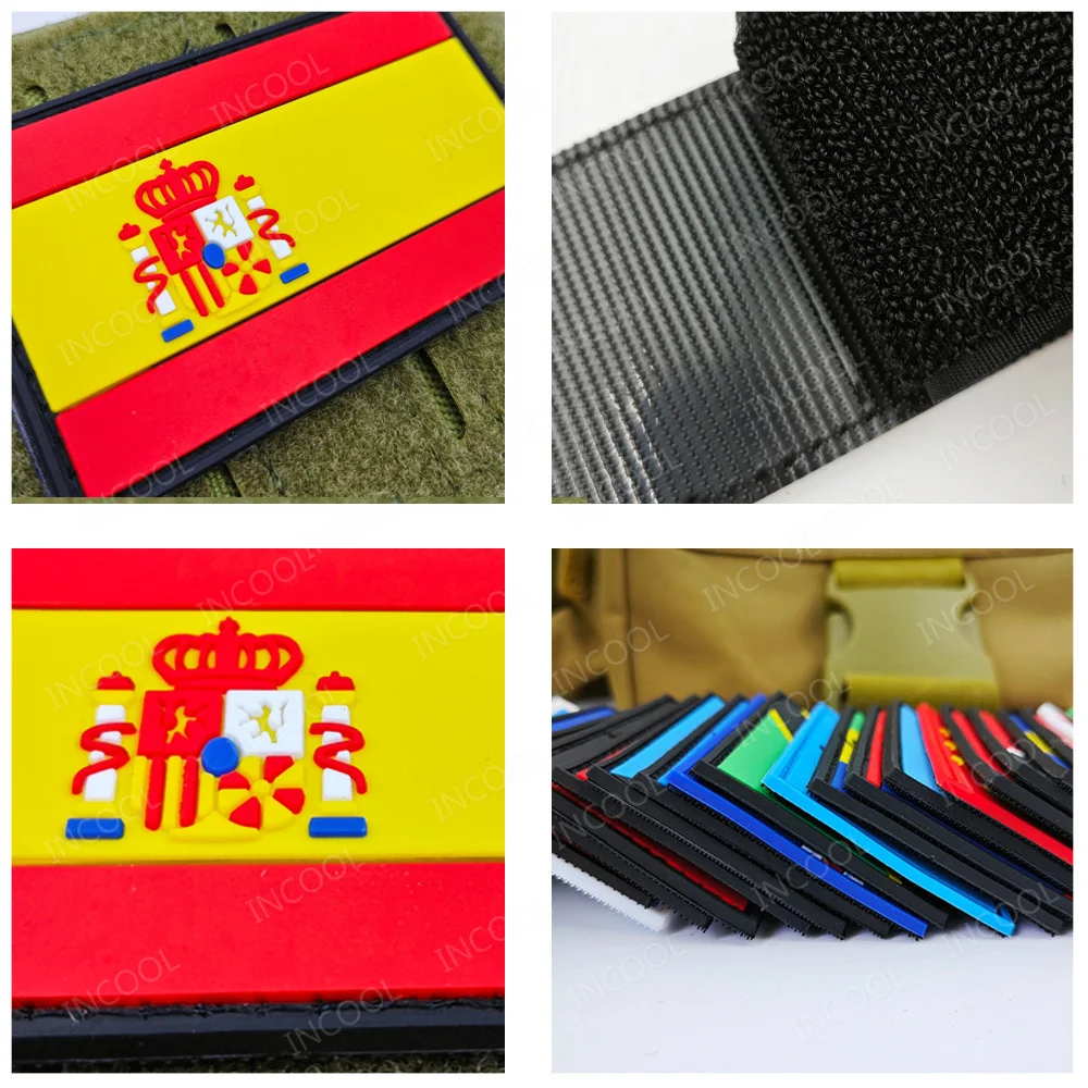 Parche bandera PVC con goma – banderas de Europa - imagen 2