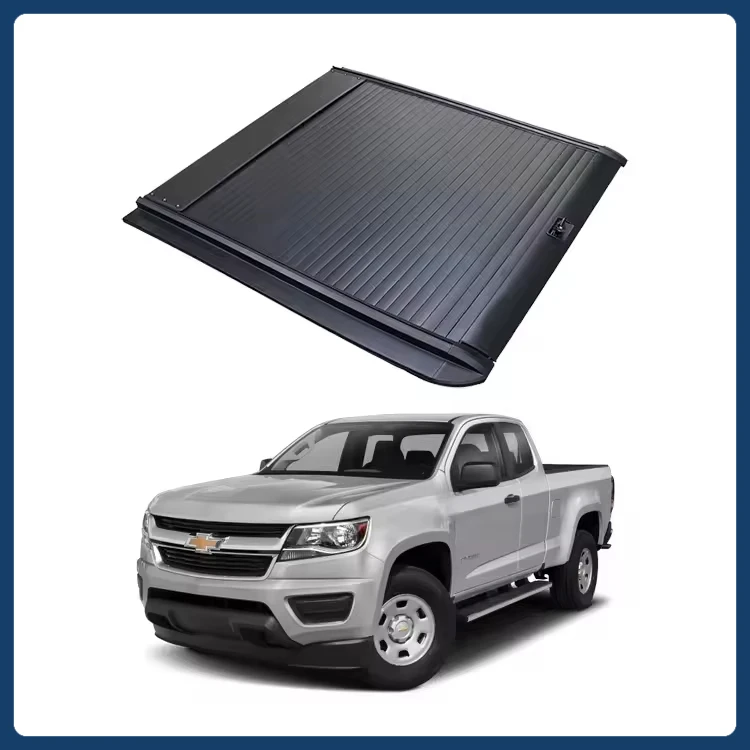 

Spider Man Auto Parts Pickup Waterproof Manual Truck Bed Tonneau Cover Roller Lid Retractable Hard Cover for Chevrolet Colorado