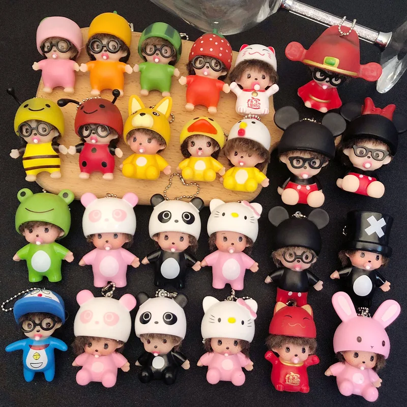 New model Mickey Mouse  Cute cartoon keychain doll, cheap backpack, key pendant, keychain