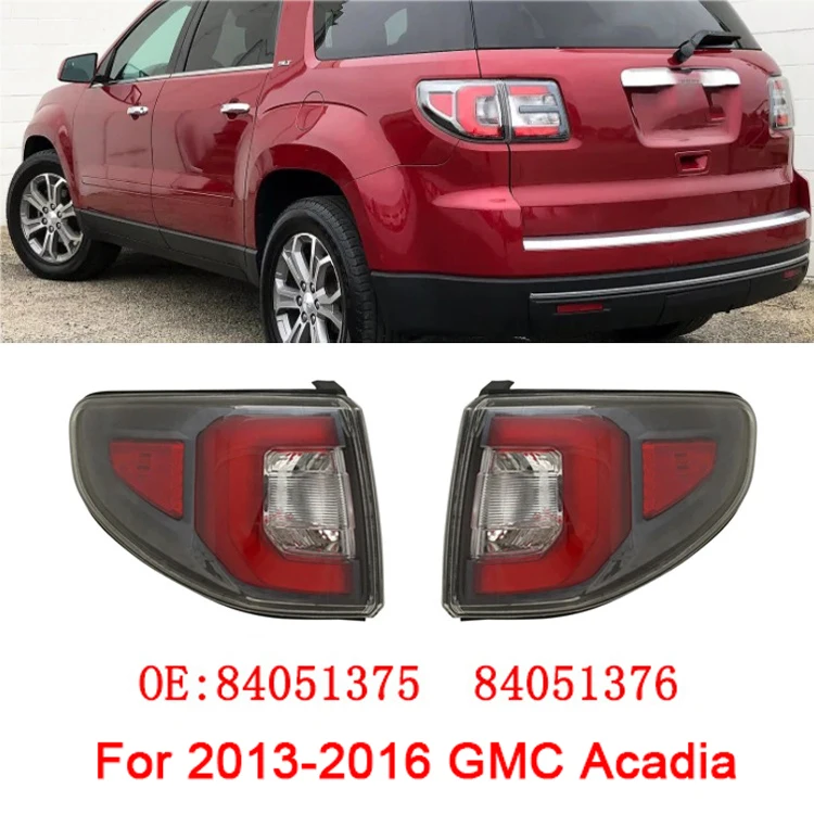 For 2013-2016 GMC Acadia 84051375 84051376 Car Rear Brake Anti-collision Light Tail Warning Stop LED Signal Light