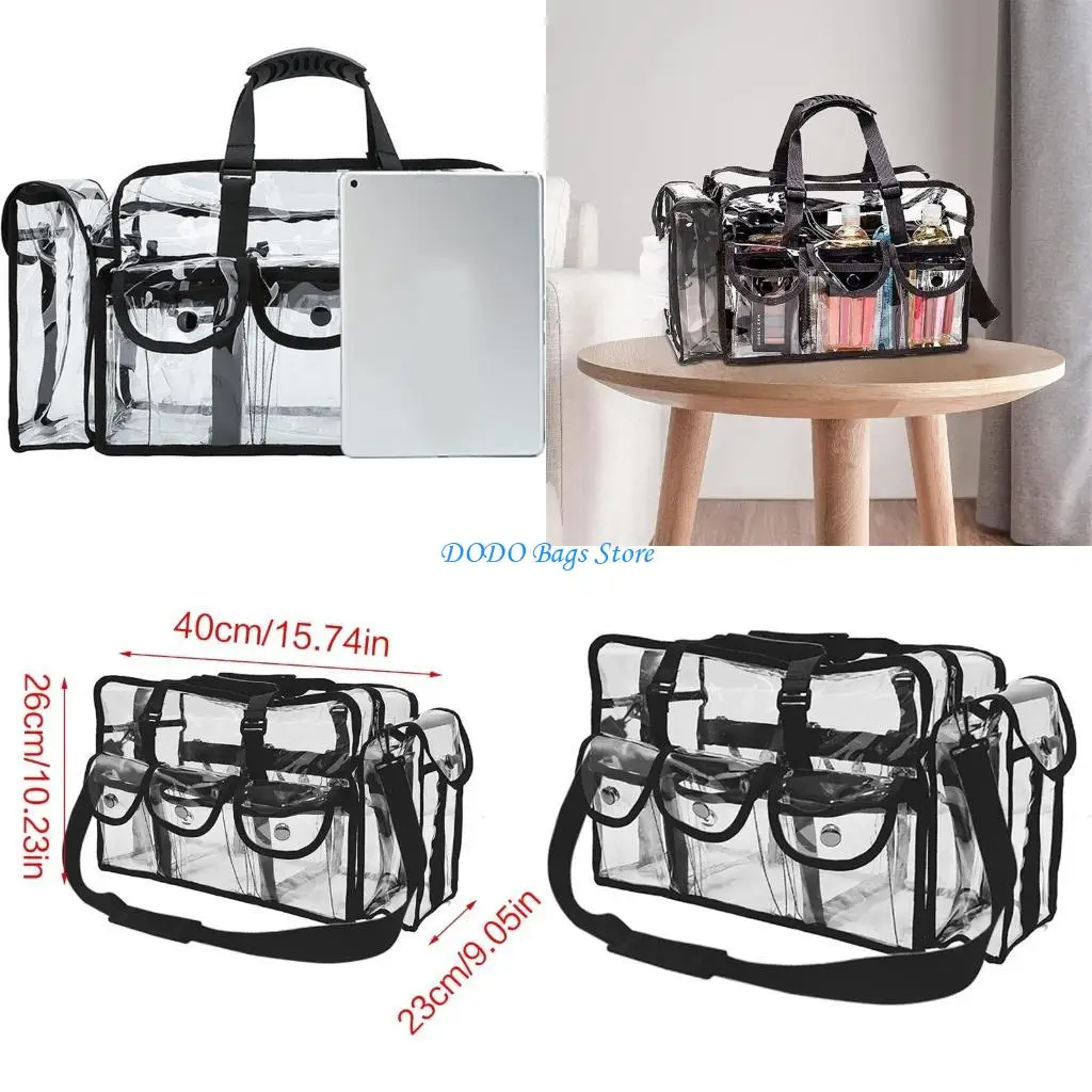 

Female Makeup Bag Transparent Cosmetic PVC Toiletry Case Cosmetic Bag