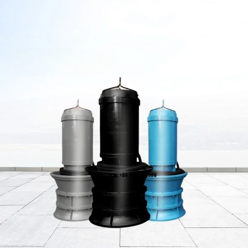 Aquaculture Submersible Vertical Propeller Pump Seawater Axial Flow Pump for Fish Farming and Wastewater Treatment