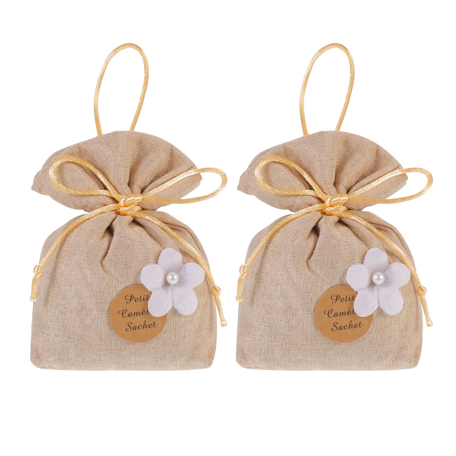 

2pcs Aromatherapy Scented Sachets Cotton Bags Fragrance Closet Deodorizer Air Freshener Pet Area Lasting Natural