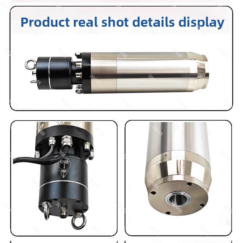 

BT30 ISO20 Автоматическая смена инструмента Шпиндель с ЧПУ 3,0 кВт 5,5 кВт 7,5 кВт 8-контактный для 3-осевой 5-осевой гравировки Обработка металла