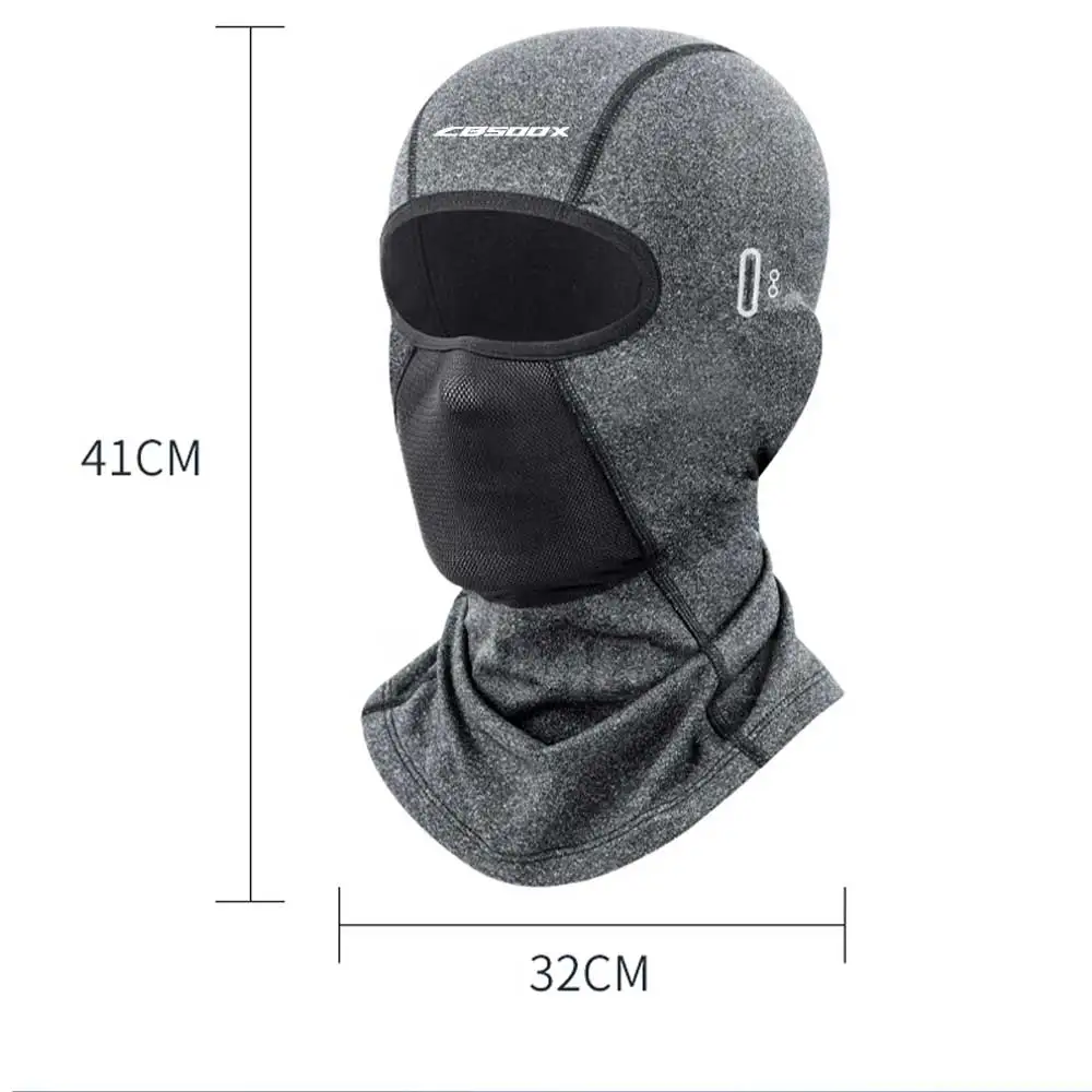 Para HONDA CB500X WEST BIKING gorra de ciclismo con calefacción eléctrica pasamontañas de invierno sombrero cubierta cálida para la cara casco calefactor para bicicleta para esquí