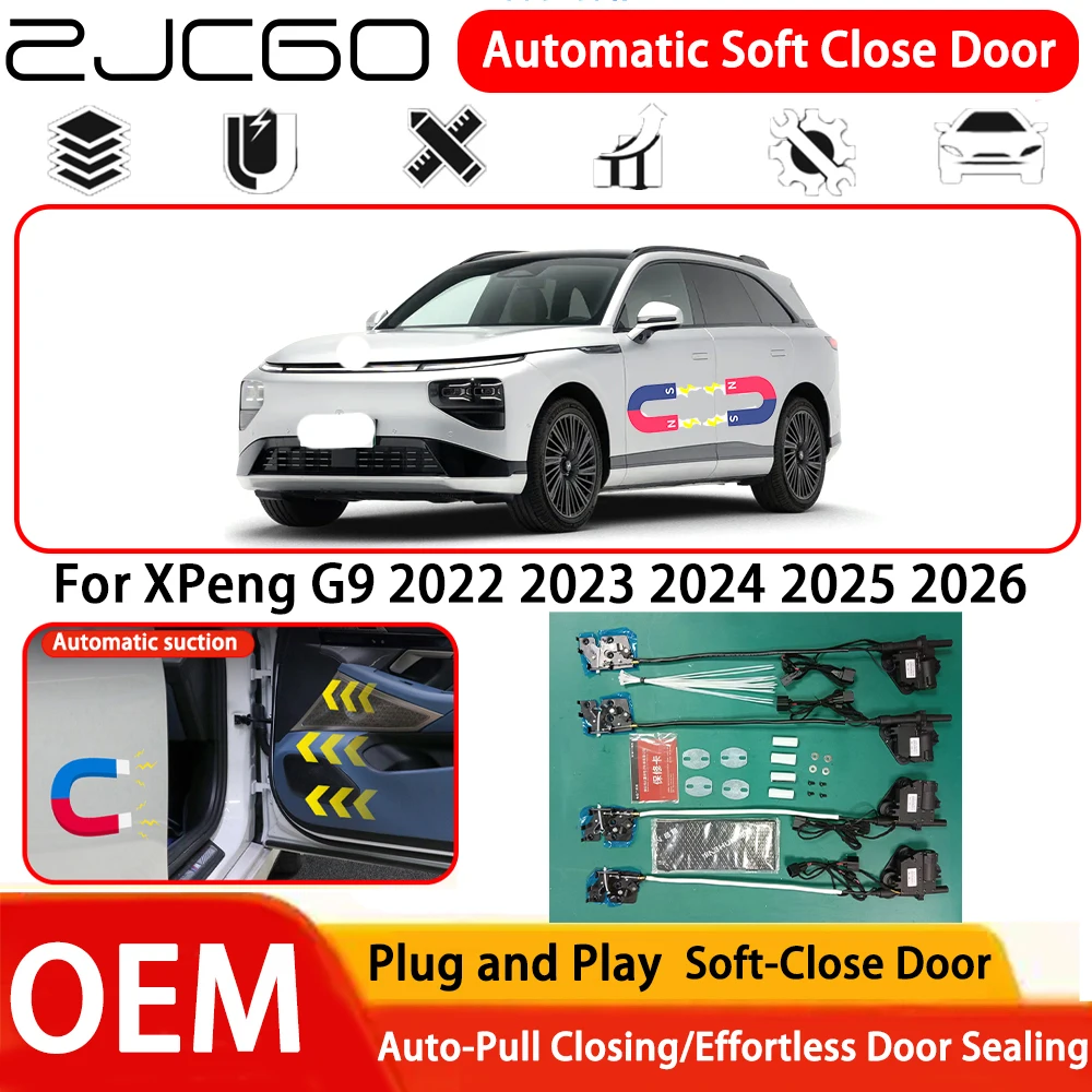 

for XPeng G9 2022 2023 2024 2025 2026 Car OEM Plug and Play Automatic Electric Soft Close Door Comfort Closing System
