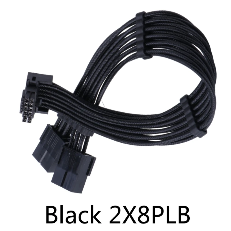 16AWG para placas gráficas da série RTX40 2x 8Pin fêmea para 12VHPWR PCIE 5.0 16Pin ATX3.0 modular 30cm