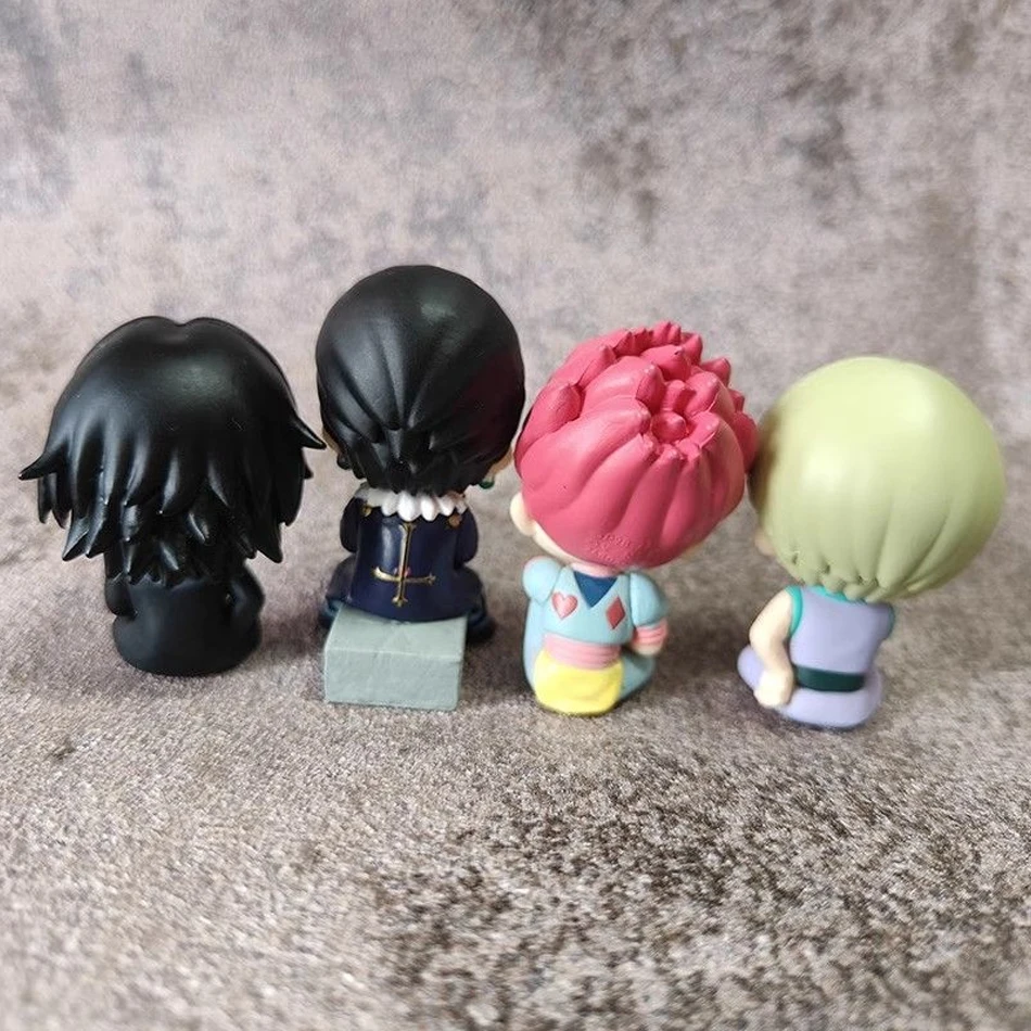 Aixlan GON FREECSS الشكل 4/8 قطعة مجموعة Q نسخة هنتر X هنتر عمل الشكل في البلاستيكية أنيمي هدية الكريسماس تمثال قابل للجمع #5